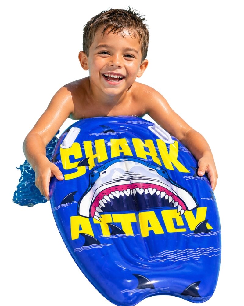 גלשן מתנפח כריש לילדים Shark Attack