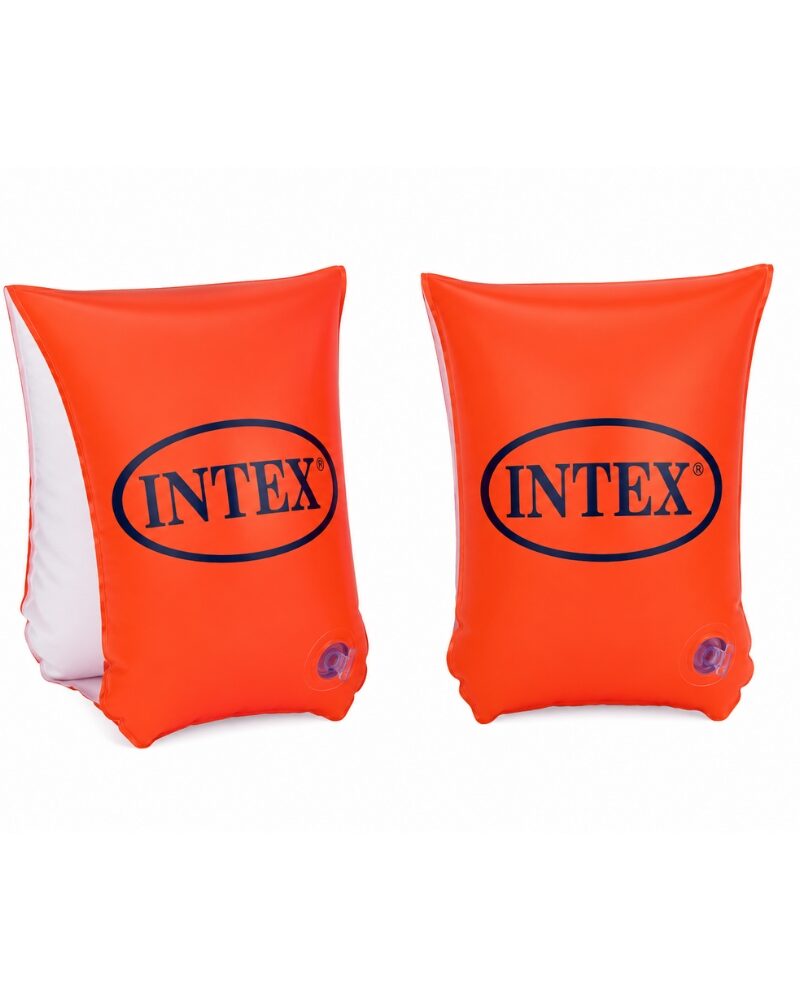 מצופי יד מתנפחים כתומים של INTEX לילדים בגילאי 6-12 לבריכה ולים