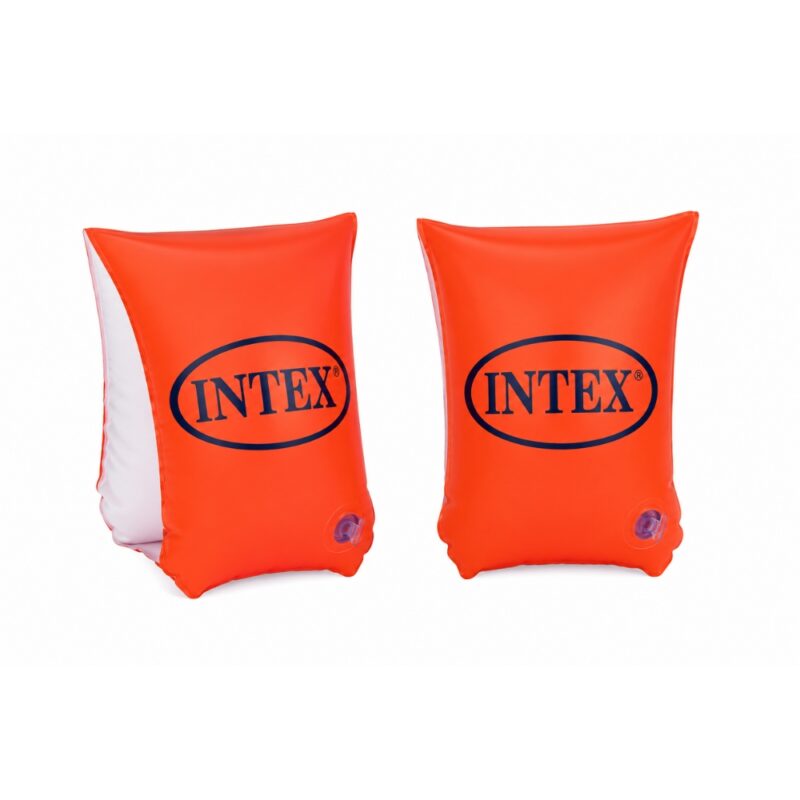 מצופי יד מתנפחים כתומים של INTEX לילדים בגילאי 6-12 לבריכה ולים