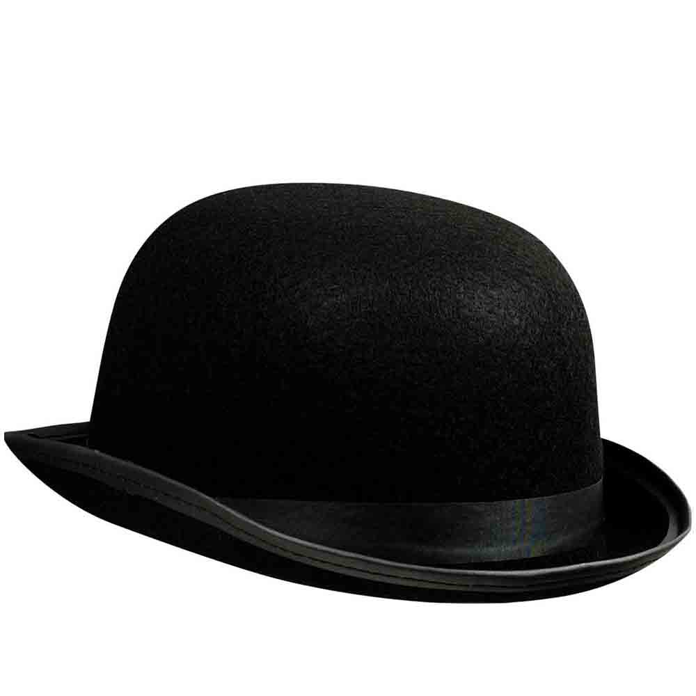 כובע מגבעת עגול עם בד סאטן