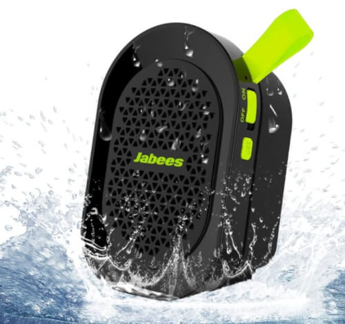 רמקול Bluetooth עמיד למים Jabees רמקול מדהים ואיכותי