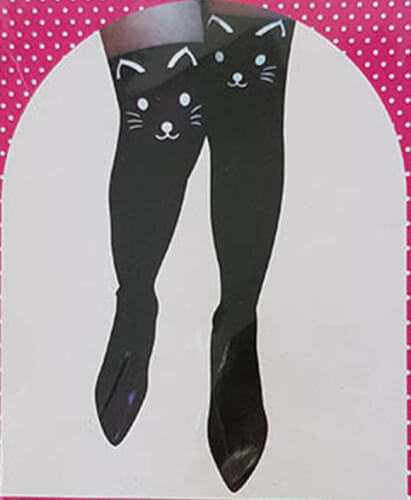 גרבי ברך חתול : גרביונים לנשים איכותיות עד הברך לתחפושת חתול