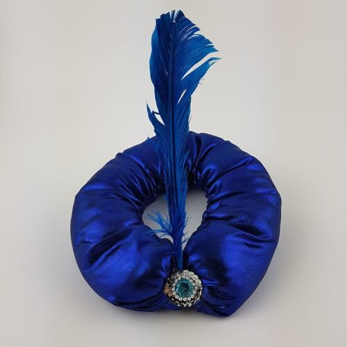 כובע אלדין כחול כובע לפורים של הנסיך אלדין