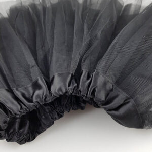 חצאית טוטו שחור 40 ס"מ :  חצאית לפורים חצאית לתחפושת
