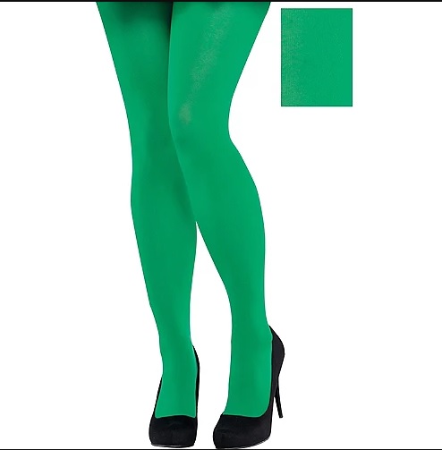 גרביון ירוק לנשים