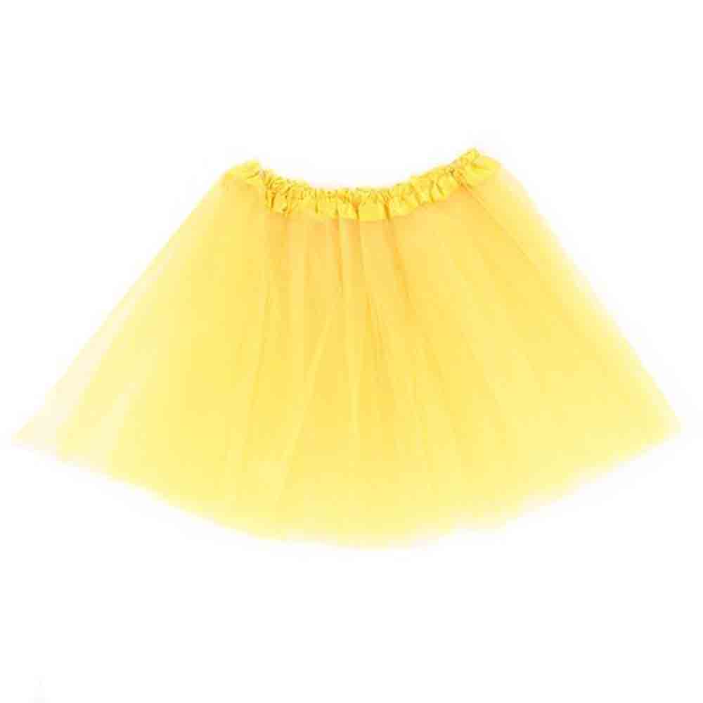 חצאית טוטו צהוב 40 ס"מ